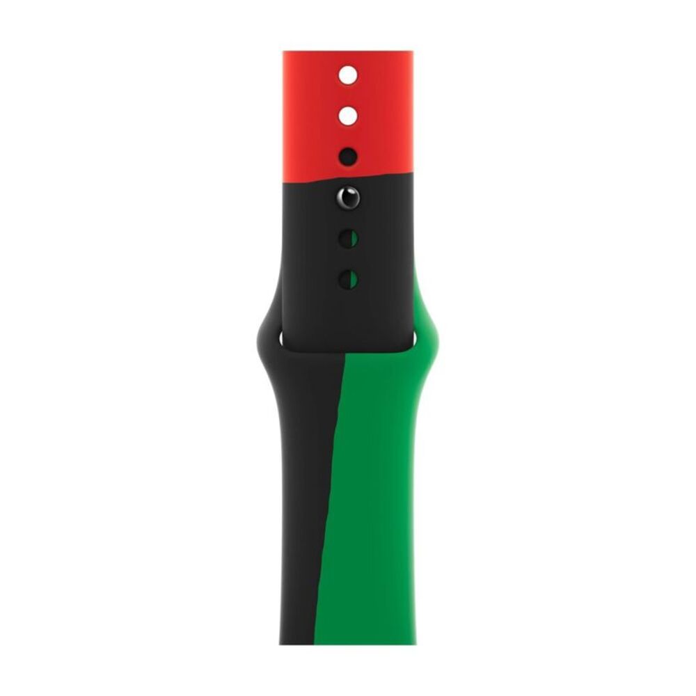 Apple -  Watch Series 6 Black Unity Sport Band 44mm Black